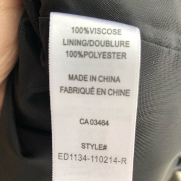 Dress - Rickis 3/4 length, sleeveless, flare, floral, black dress, size 16 - Picture 9 of 9